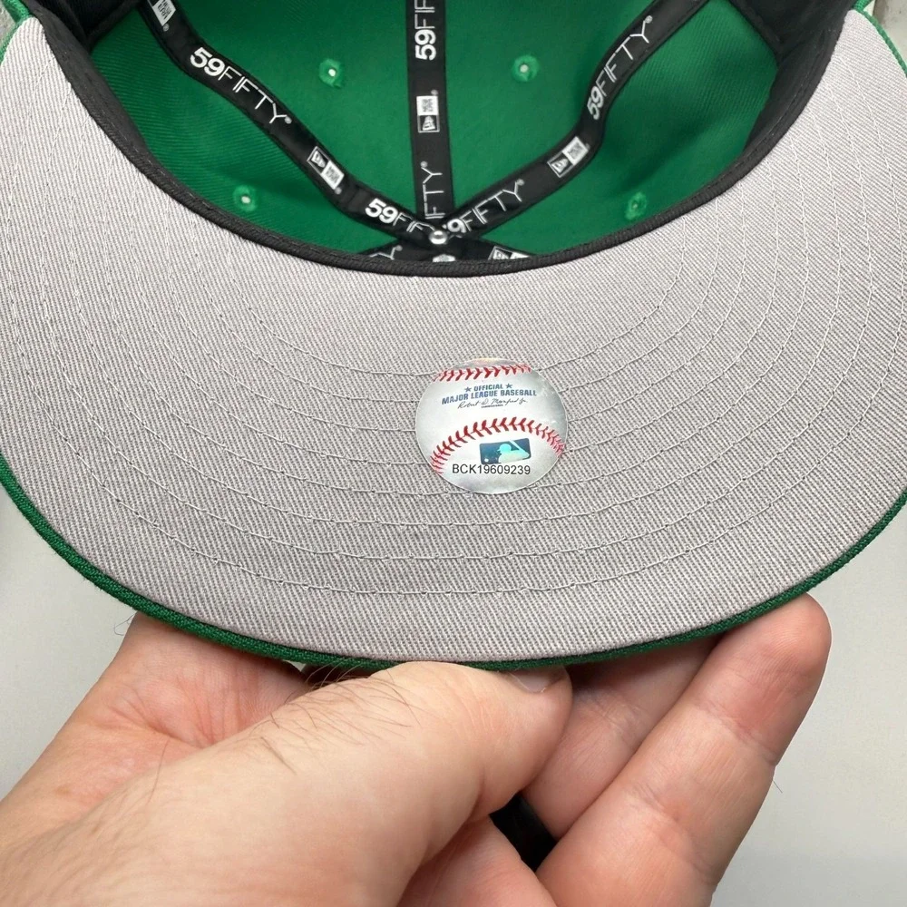 New Era 59Fifty Philadelphia Phillies Rare Green Colorpack Fitted Hat Size 7 1/4